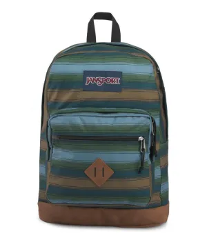 ■ JanSport City View Backpack - Surfside Stripe