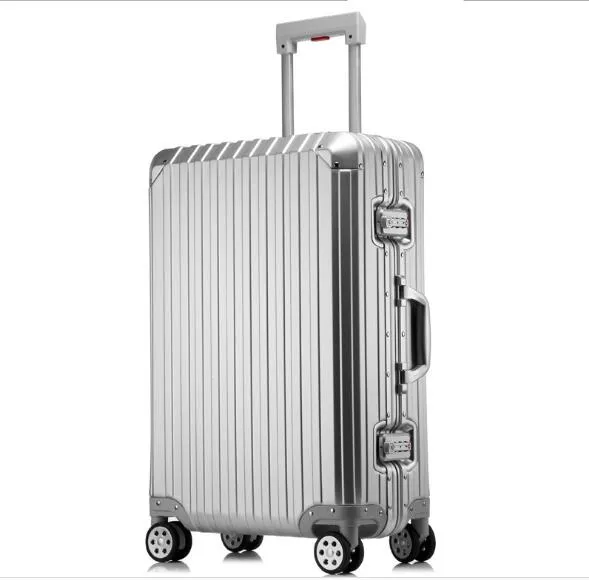 20 Inch 29 Aluminum-Magnesium Alloy Rolling Luggage Boarding Spinner Wheel Suitcase Valise Trolley