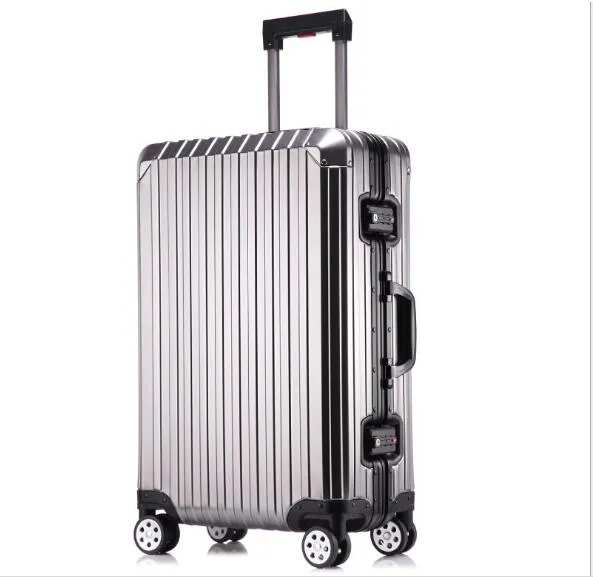 20 Inch 29 Aluminum-Magnesium Alloy Rolling Luggage Boarding Spinner Wheel Suitcase Valise Trolley