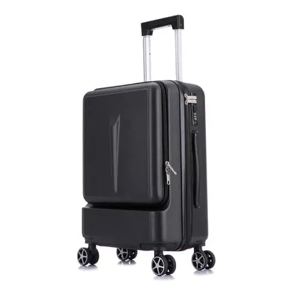 20"24"Inch Women Rolling Luggage Travel Suitcase Case With Laptop Bag,Men Universal Wheel Trolley