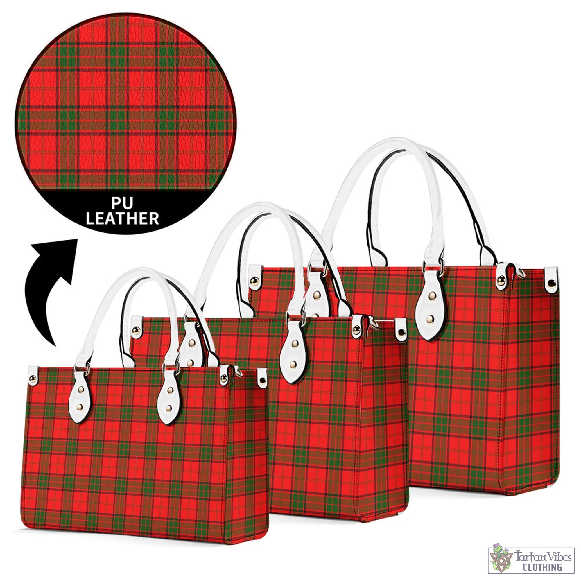 Adair Tartan Luxury Leather Handbags