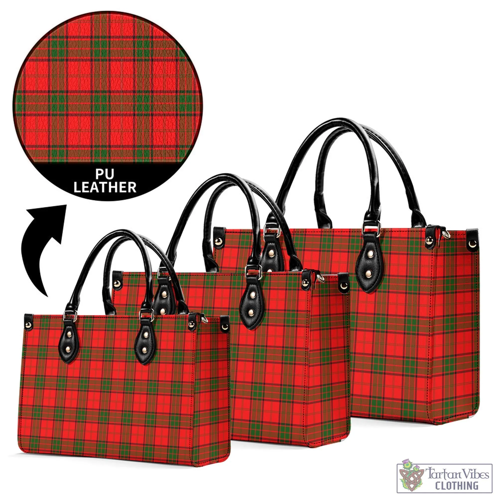 Adair Tartan Luxury Leather Handbags