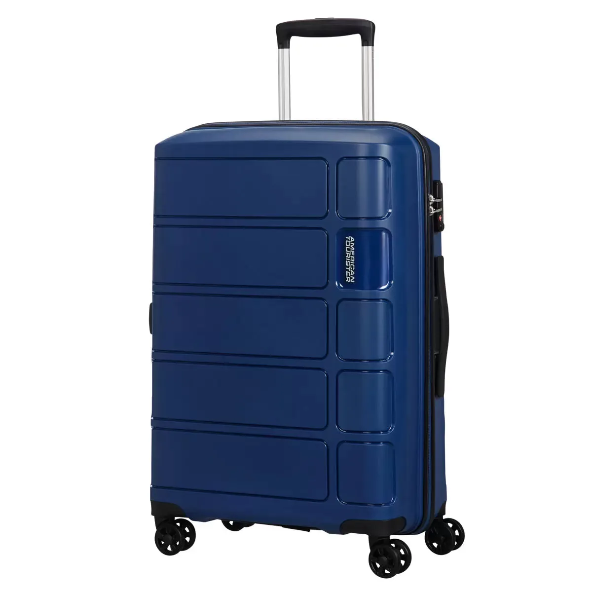 AMERICAN TOURISTER 3-Piece Summer Splash Hardside Luggage Set With TSA Lock System in Midnight Blue