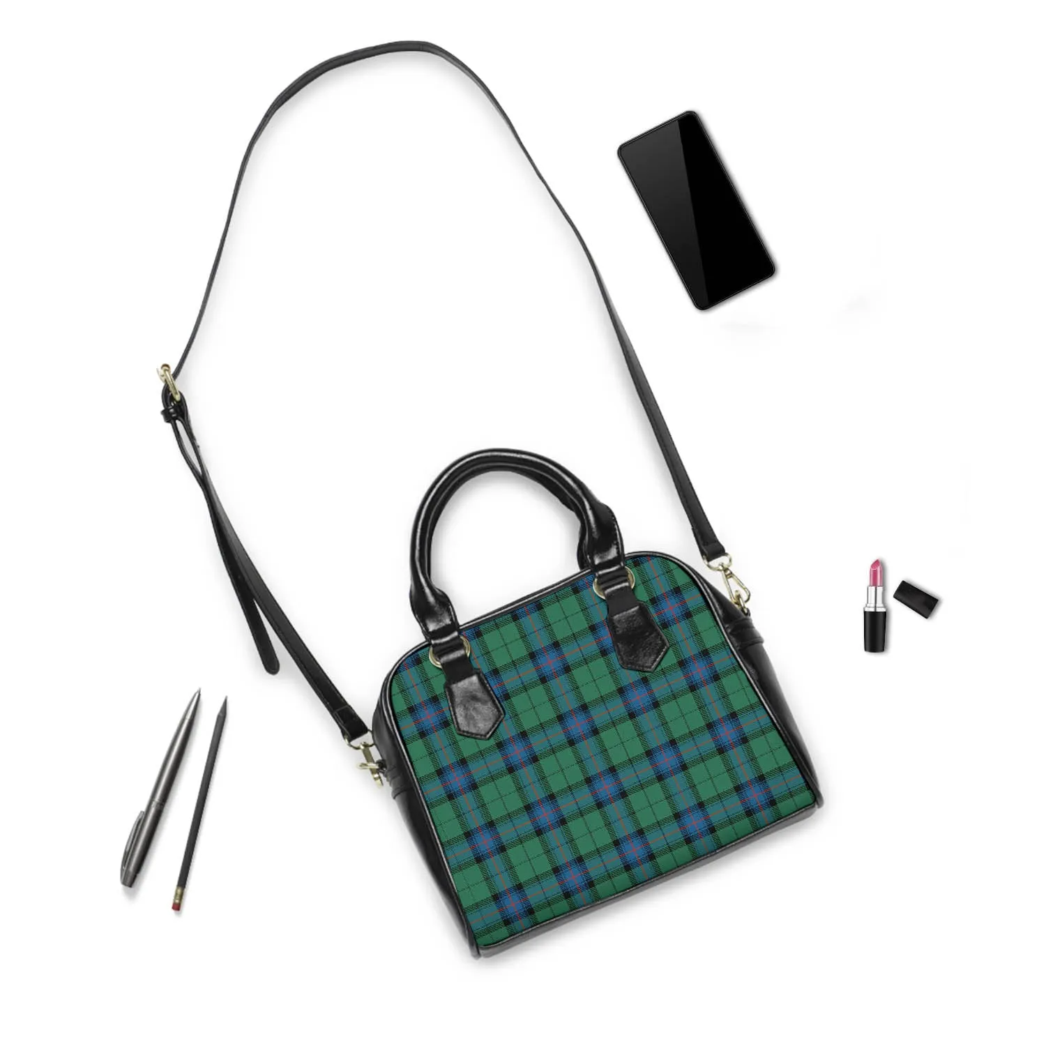 Armstrong Ancient Tartan Shoulder Handbags