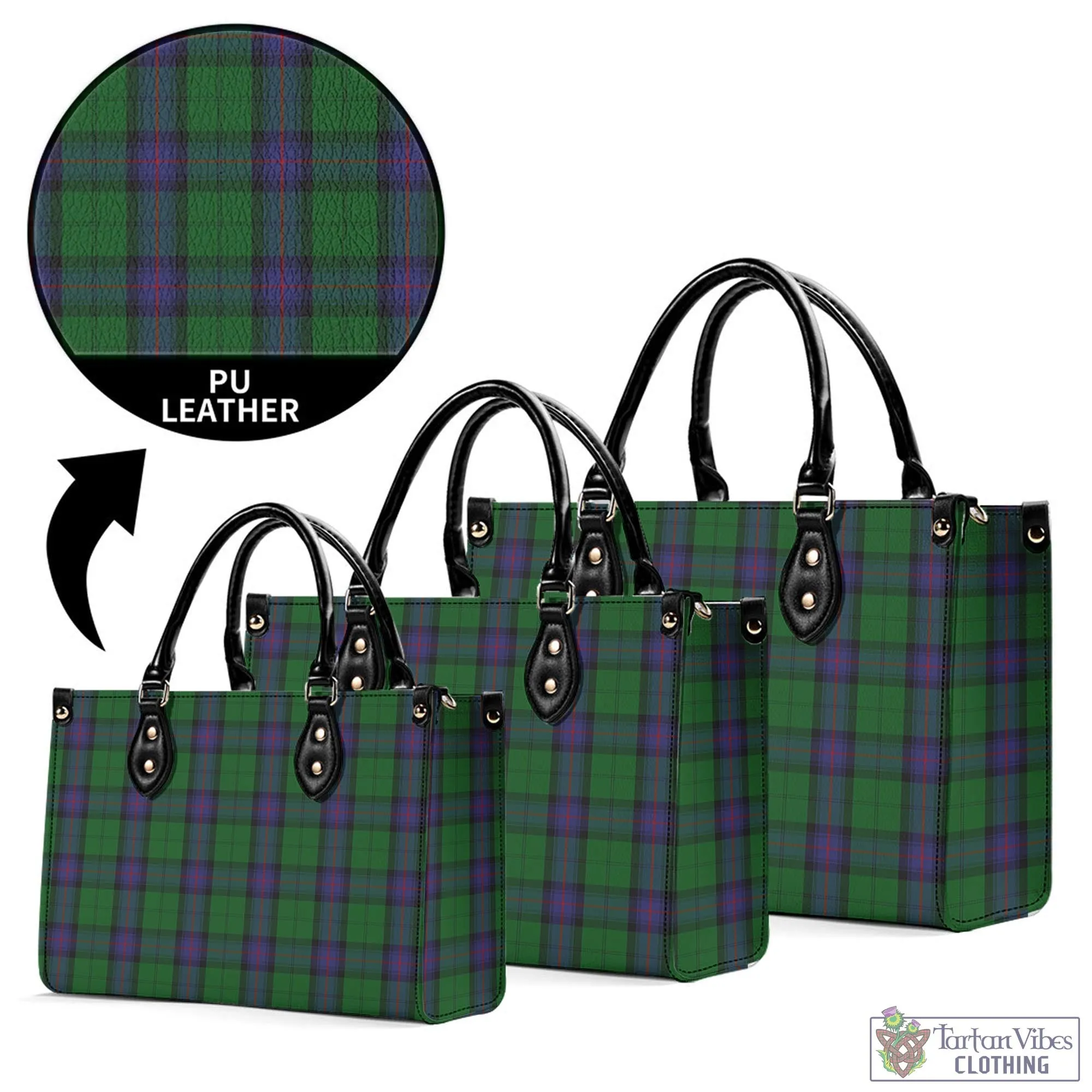 Armstrong Tartan Luxury Leather Handbags