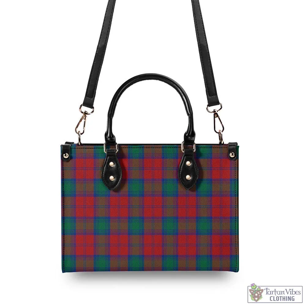 Auchinleck (Affleck) Tartan Luxury Leather Handbags