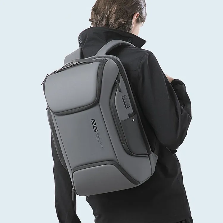 BANGE BG-7267 Men Shoulders Bag Business Waterproof Backpack(Black)