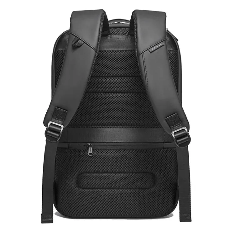 BANGE BG-7267 Men Shoulders Bag Business Waterproof Backpack(Black)