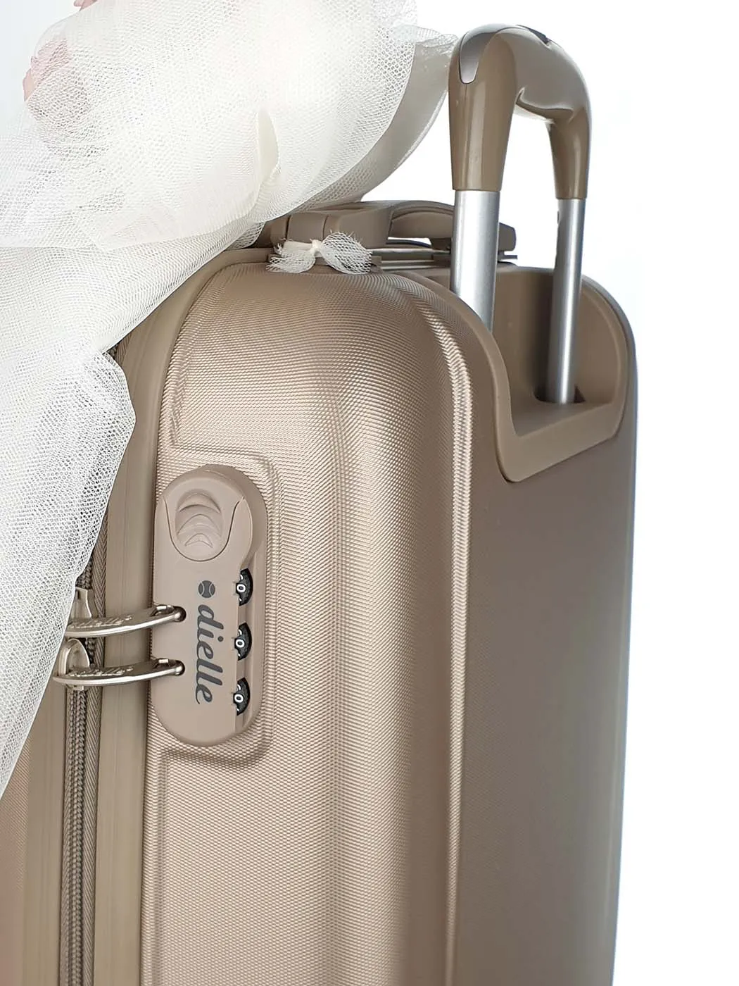 Baptism Gold Rolling Luggage-165