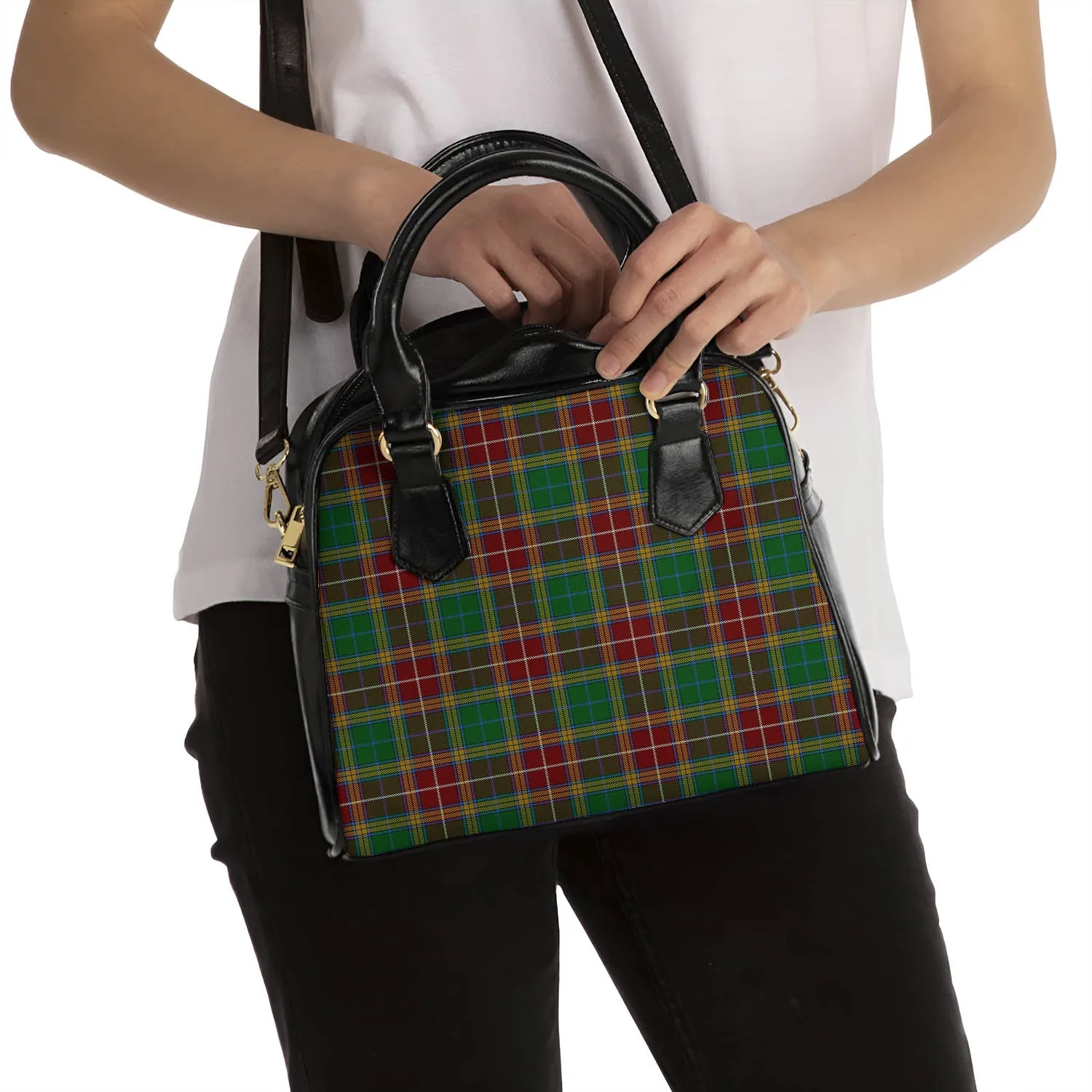 Baxter Tartan Shoulder Handbags