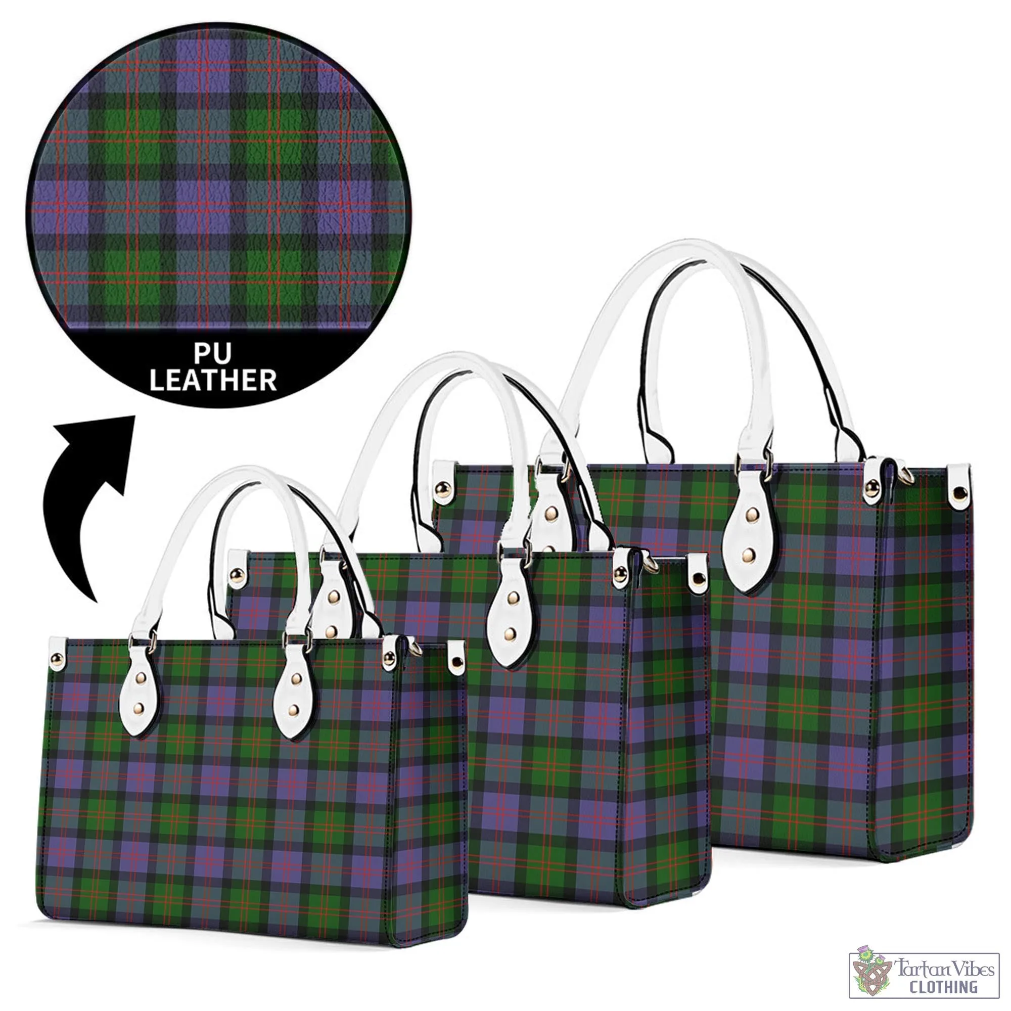 Blair Modern Tartan Luxury Leather Handbags