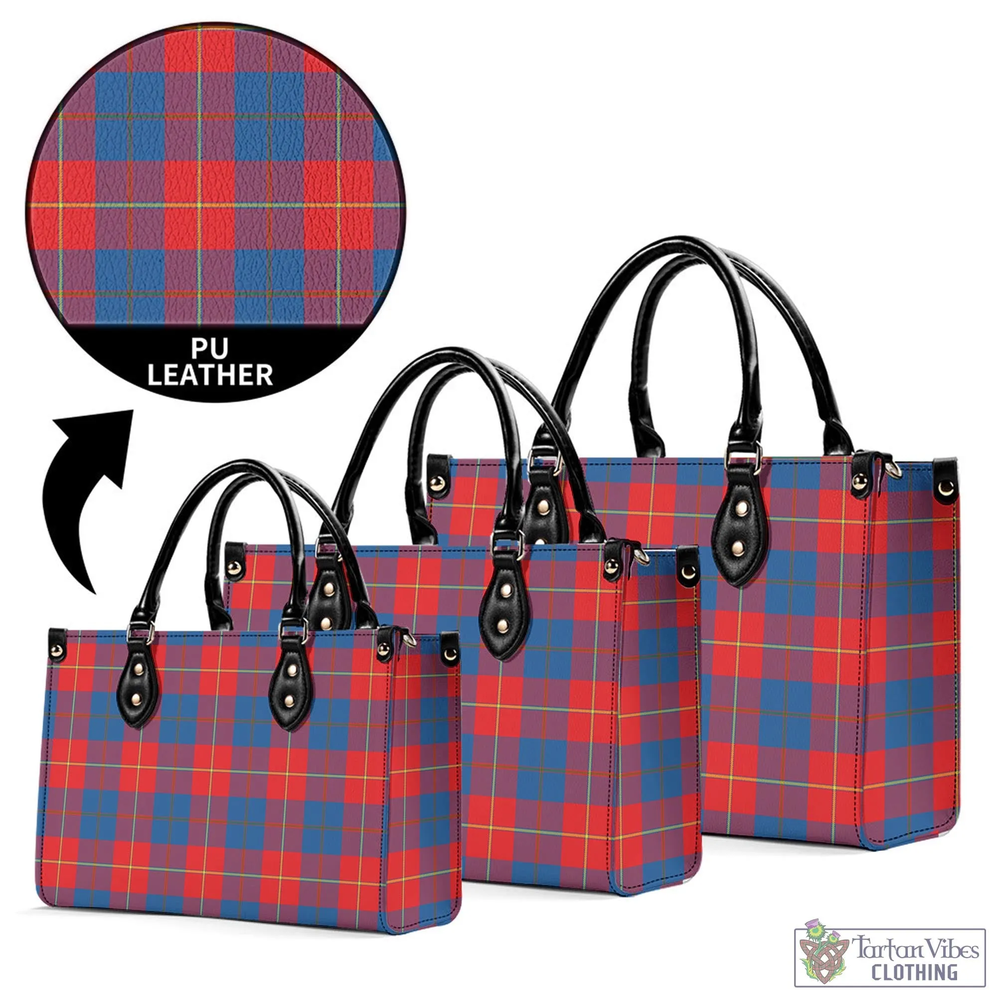 Blane Tartan Luxury Leather Handbags