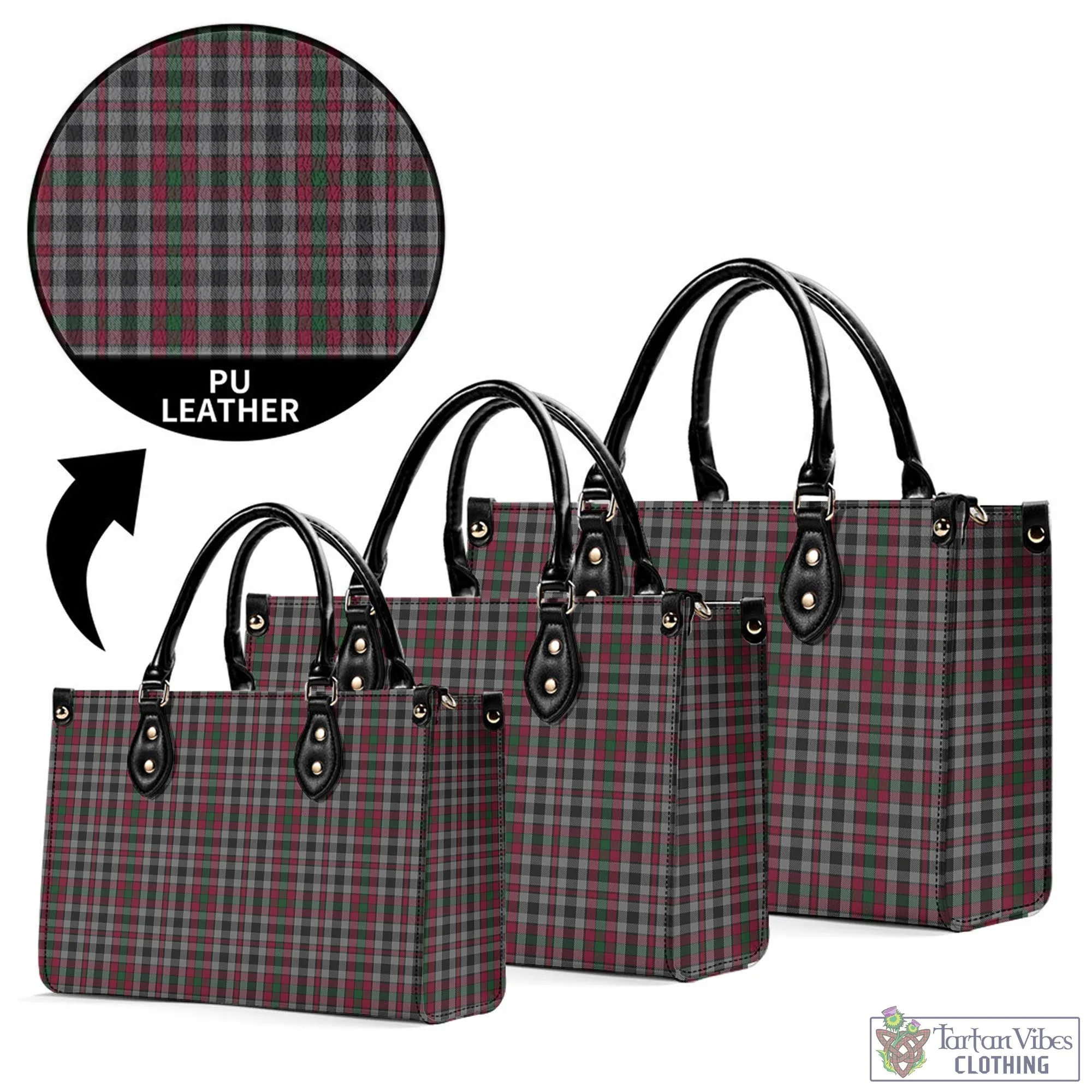 Borthwick Tartan Luxury Leather Handbags