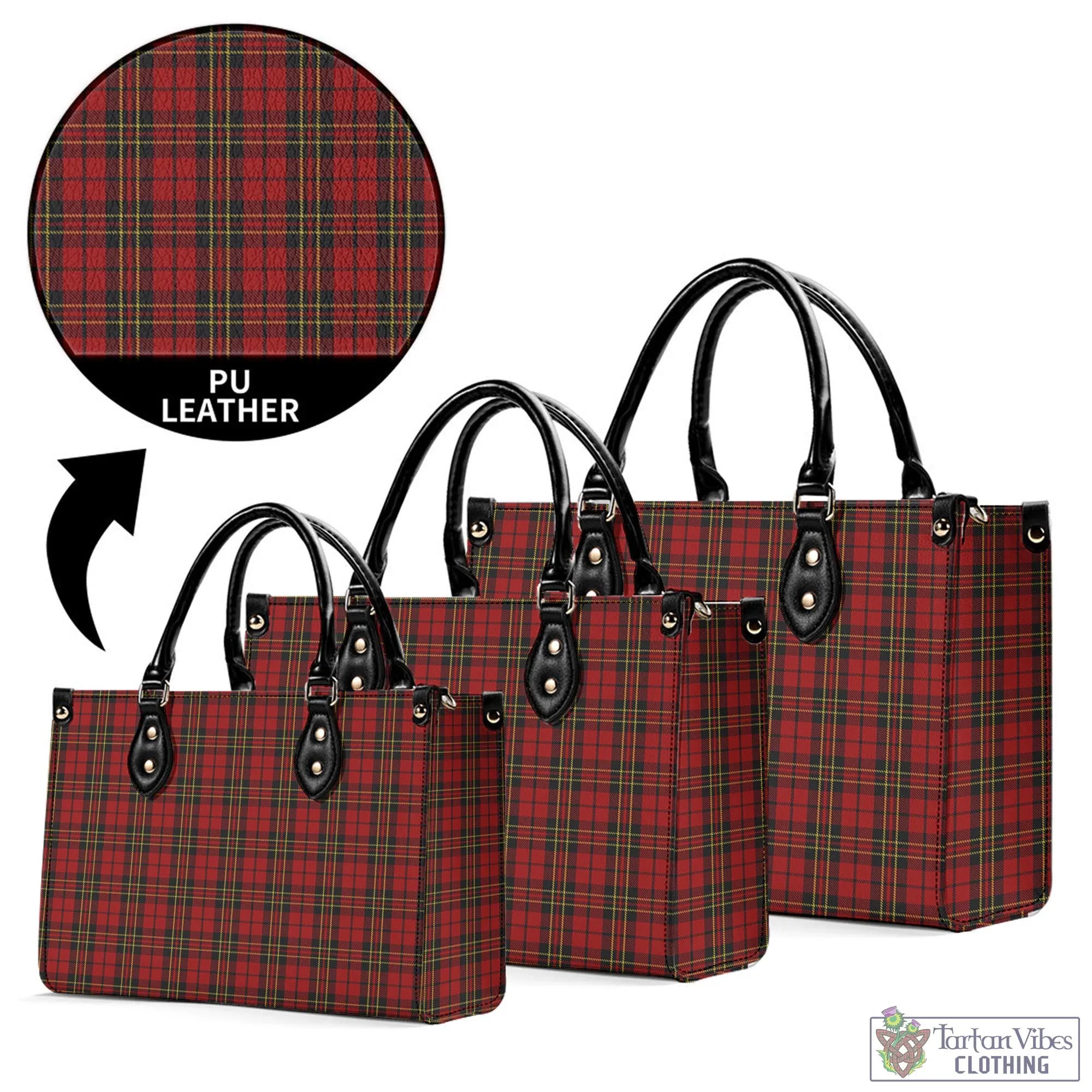 Brodie Tartan Luxury Leather Handbags