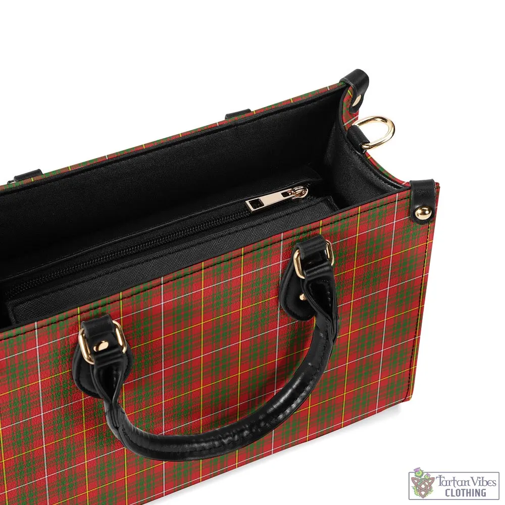 Bruce County Canada Tartan Luxury Leather Handbags