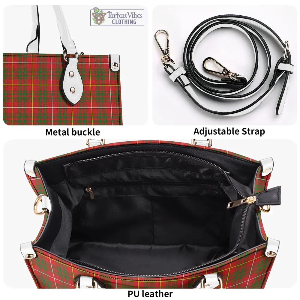 Bruce County Canada Tartan Luxury Leather Handbags