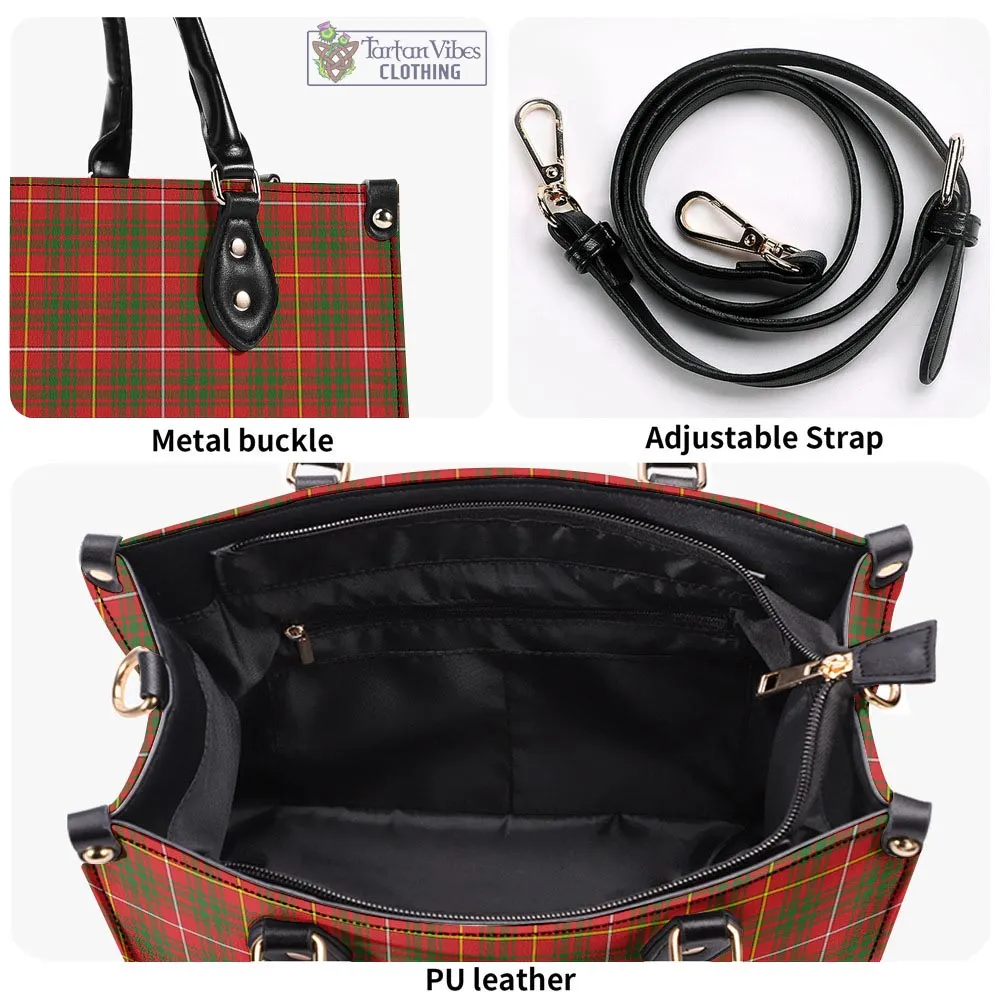 Bruce County Canada Tartan Luxury Leather Handbags