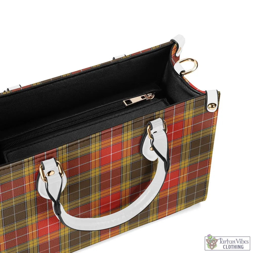 Buchanan Old Set Weathered Tartan Luxury Leather Handbags