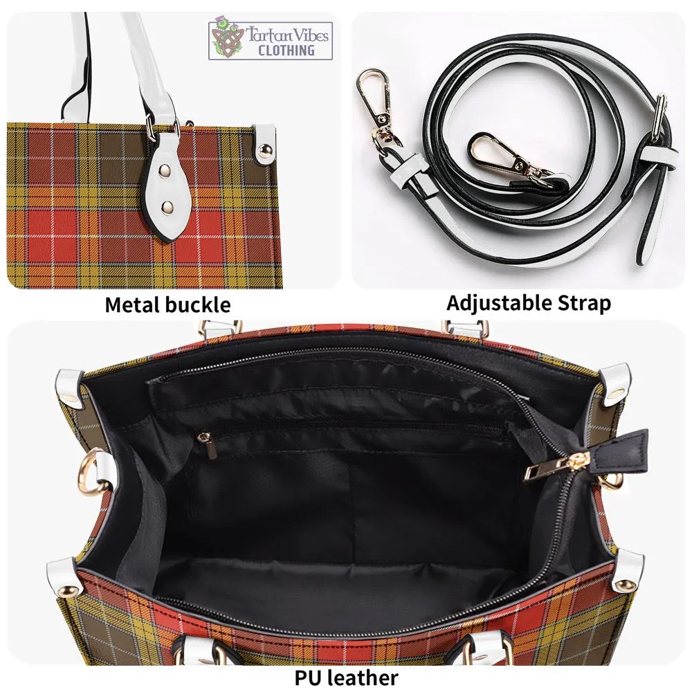 Buchanan Old Set Weathered Tartan Luxury Leather Handbags