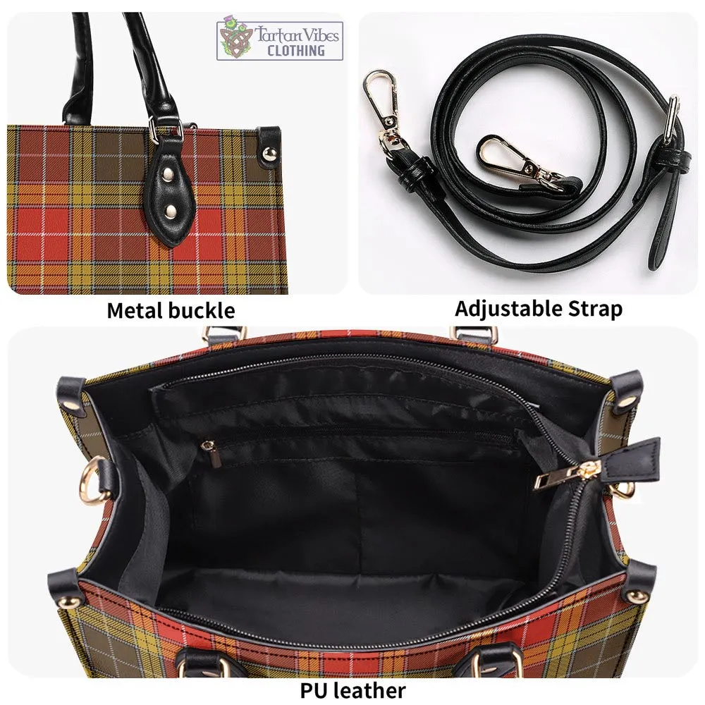 Buchanan Old Set Weathered Tartan Luxury Leather Handbags