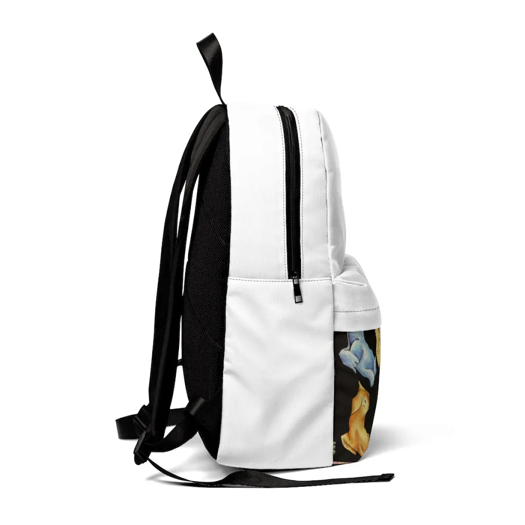 Cat Pattern Unisex Classic Backpack