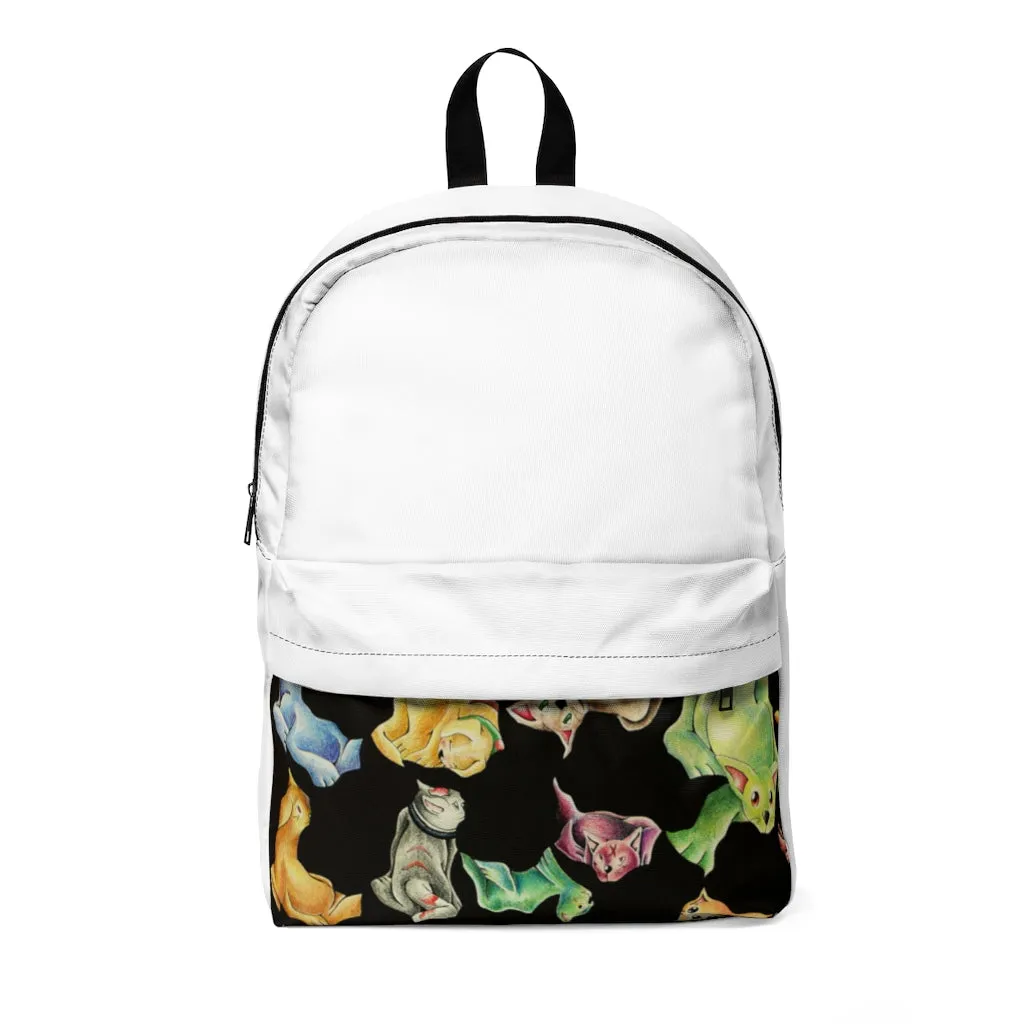 Cat Pattern Unisex Classic Backpack