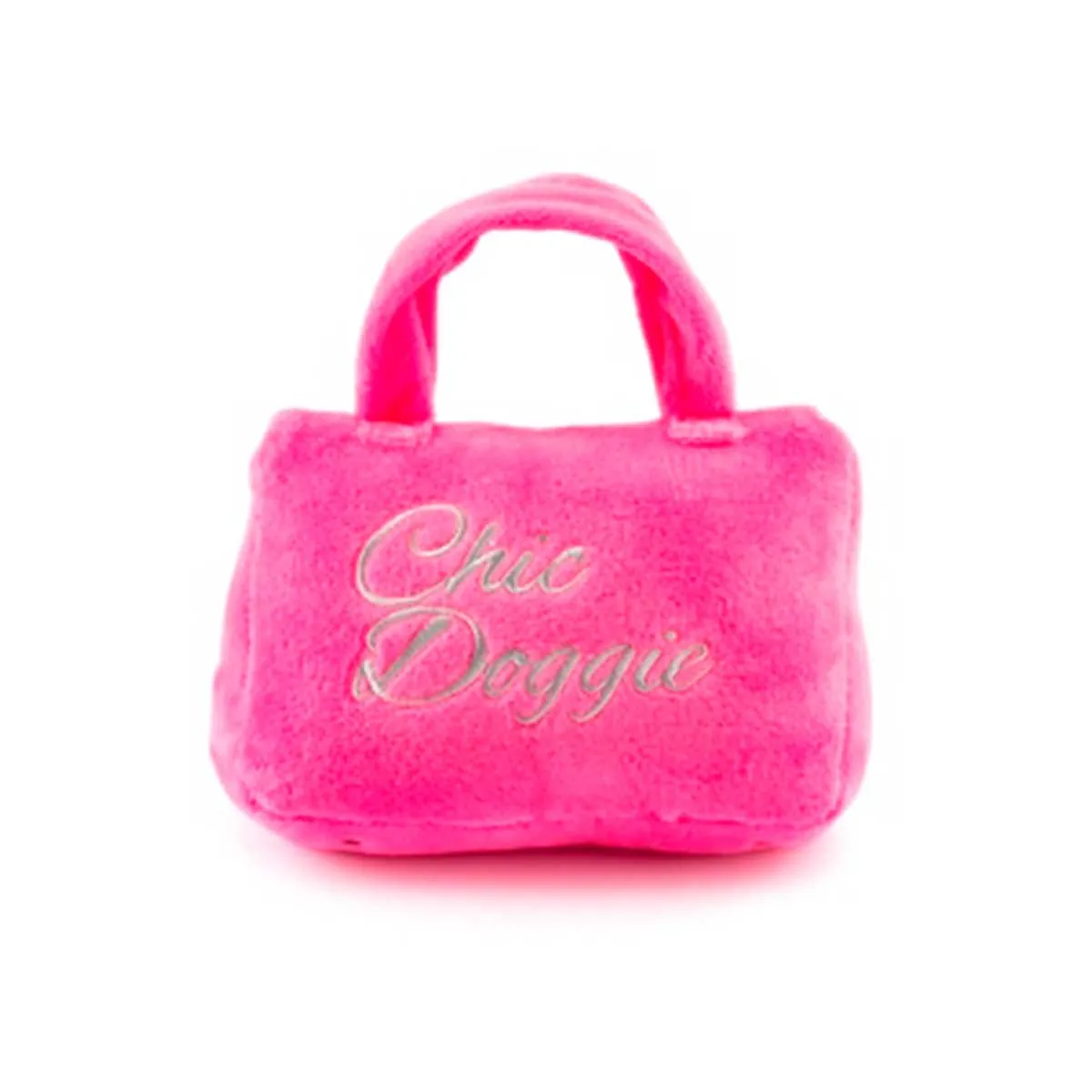 Chic Doggie Pink Barkin Handbag Plush Toy