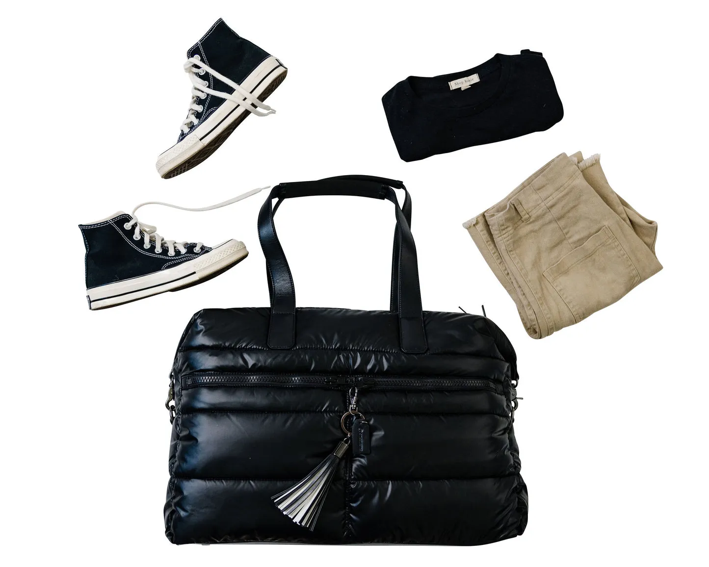 Citi Gallery Weekender Bag | Black