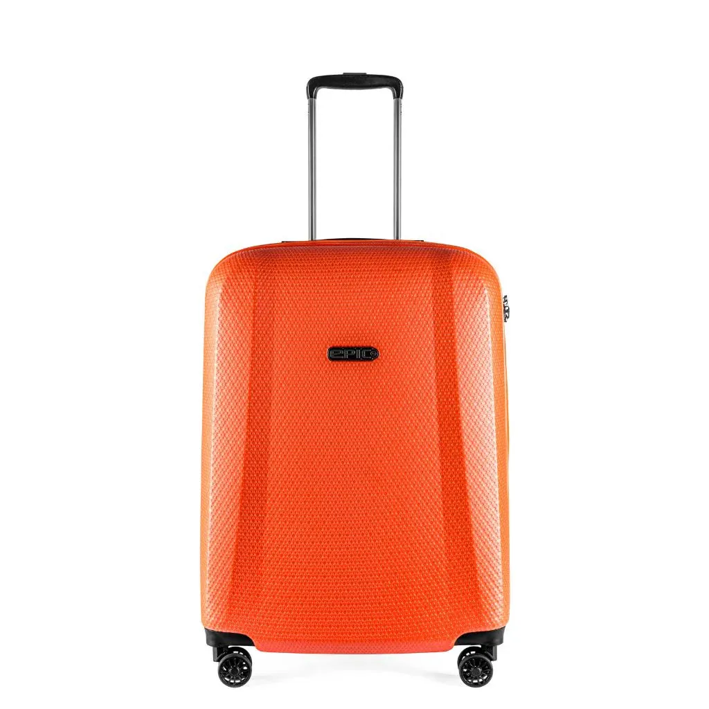 Epic GTO 5.0 - 2 Piece Hardside Luggage Duo - Neon Orange