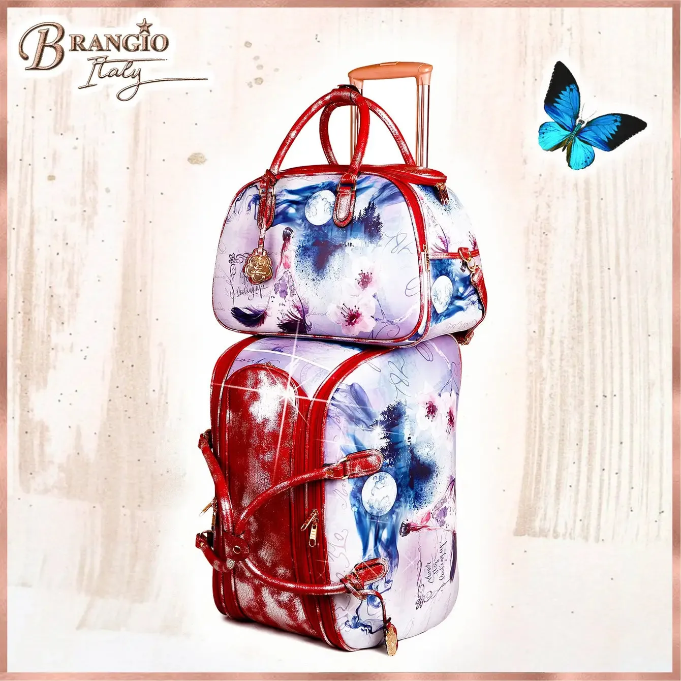 Fairy Tale Weekender Overnight Bag & Duffle Set [BED6988-6977]