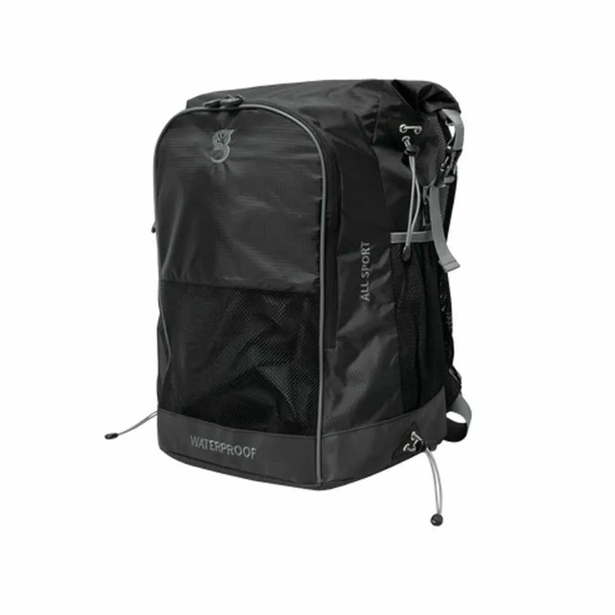 Geckobrands All Sport 32L Waterproof Backpack - Black & Grey