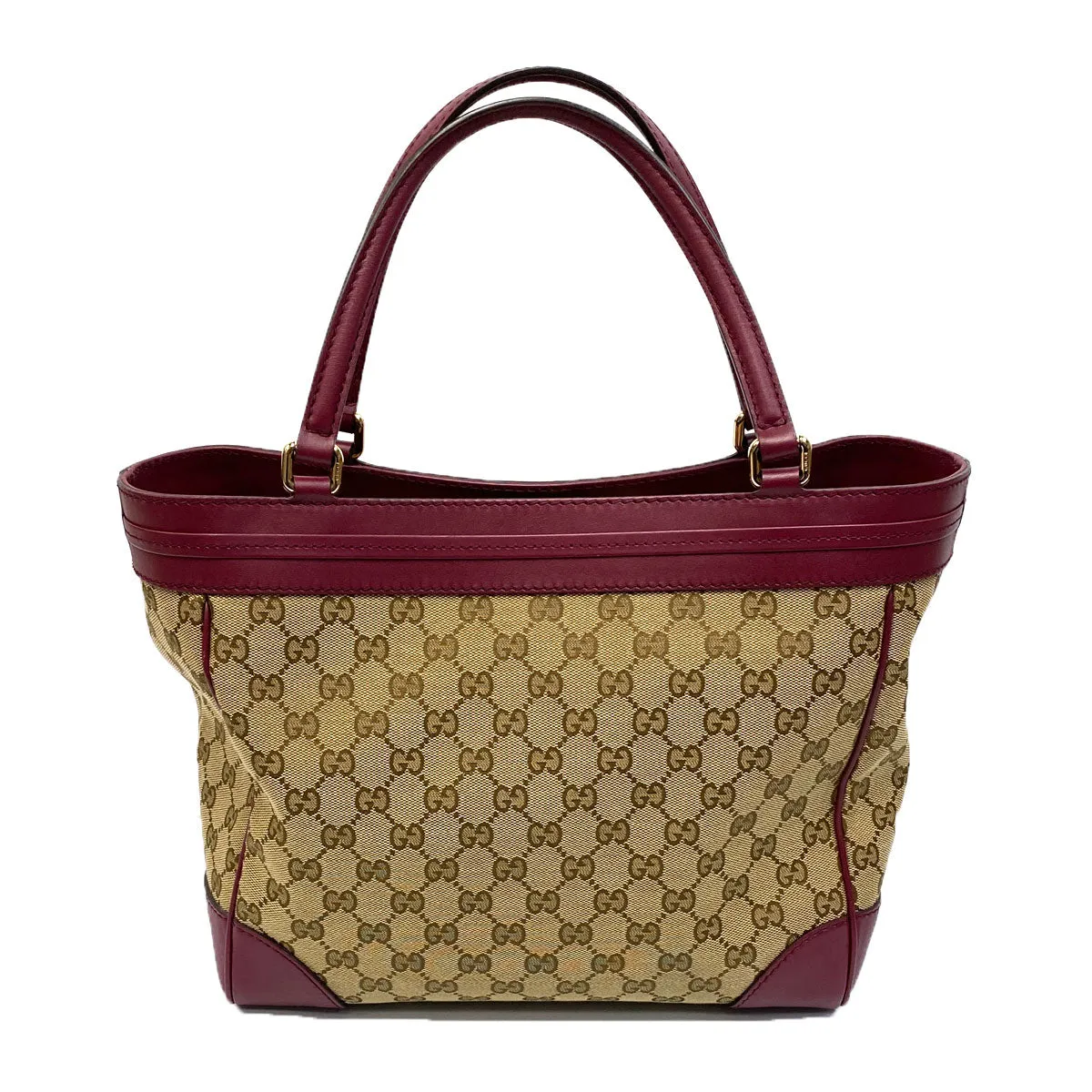 Gucci GG Mayfair Tote Beige/Cherry