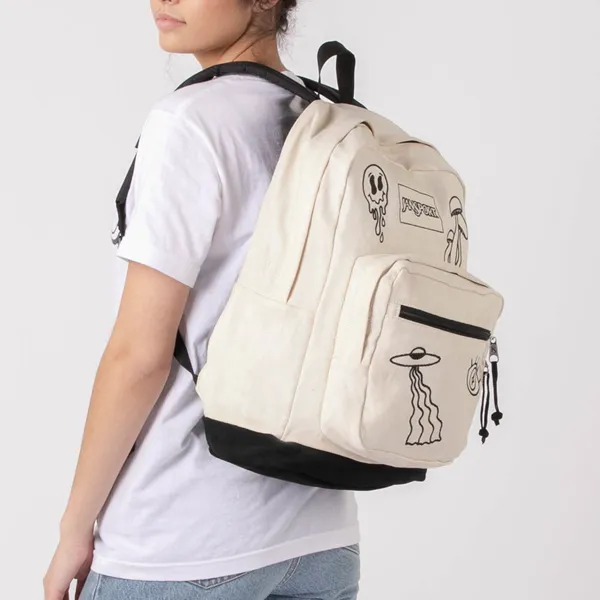 JanSport Right Pack Backpack, Natural/Epic Icons