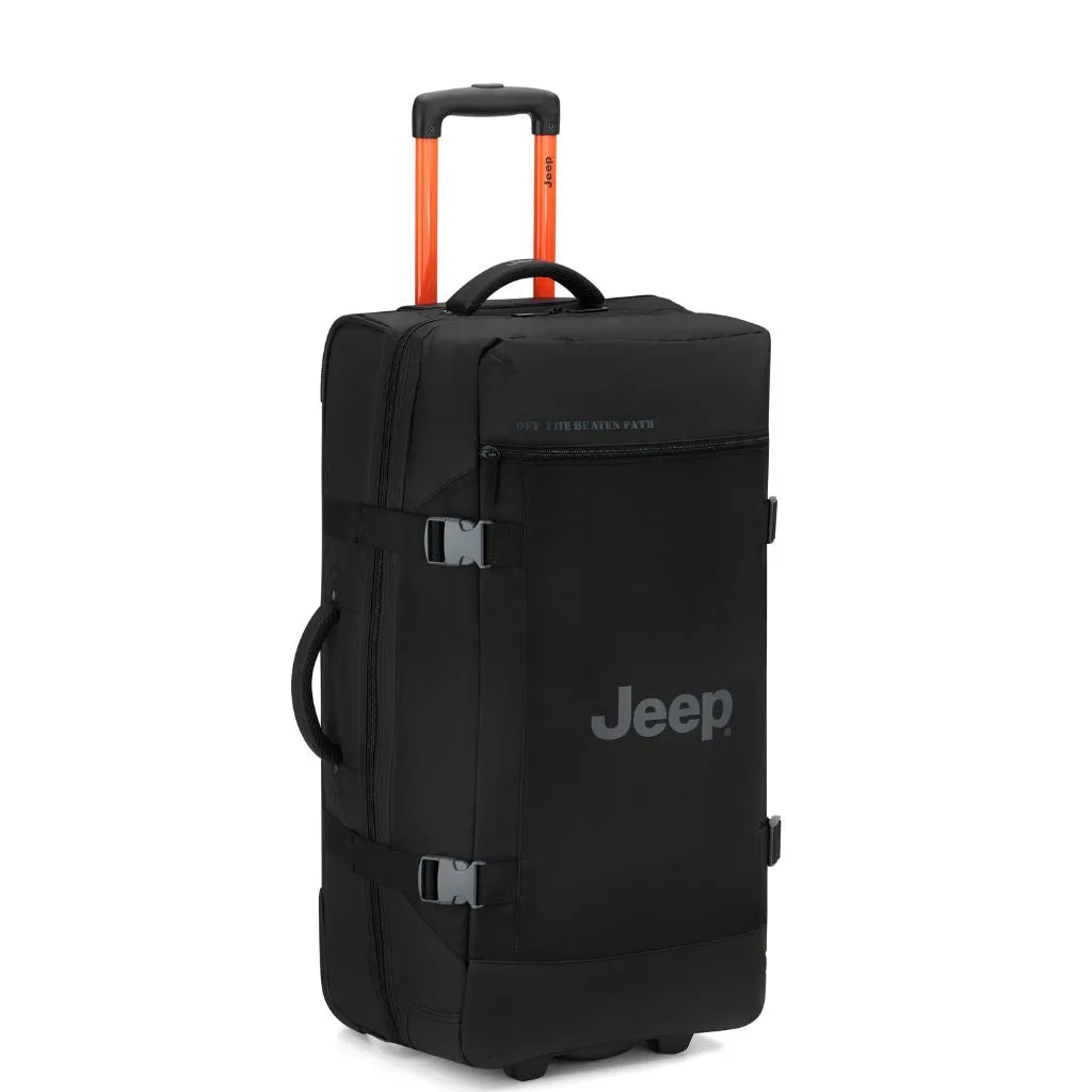 Jeep 2-Wheel - 73 cm Rolling Duffle Bag - Black