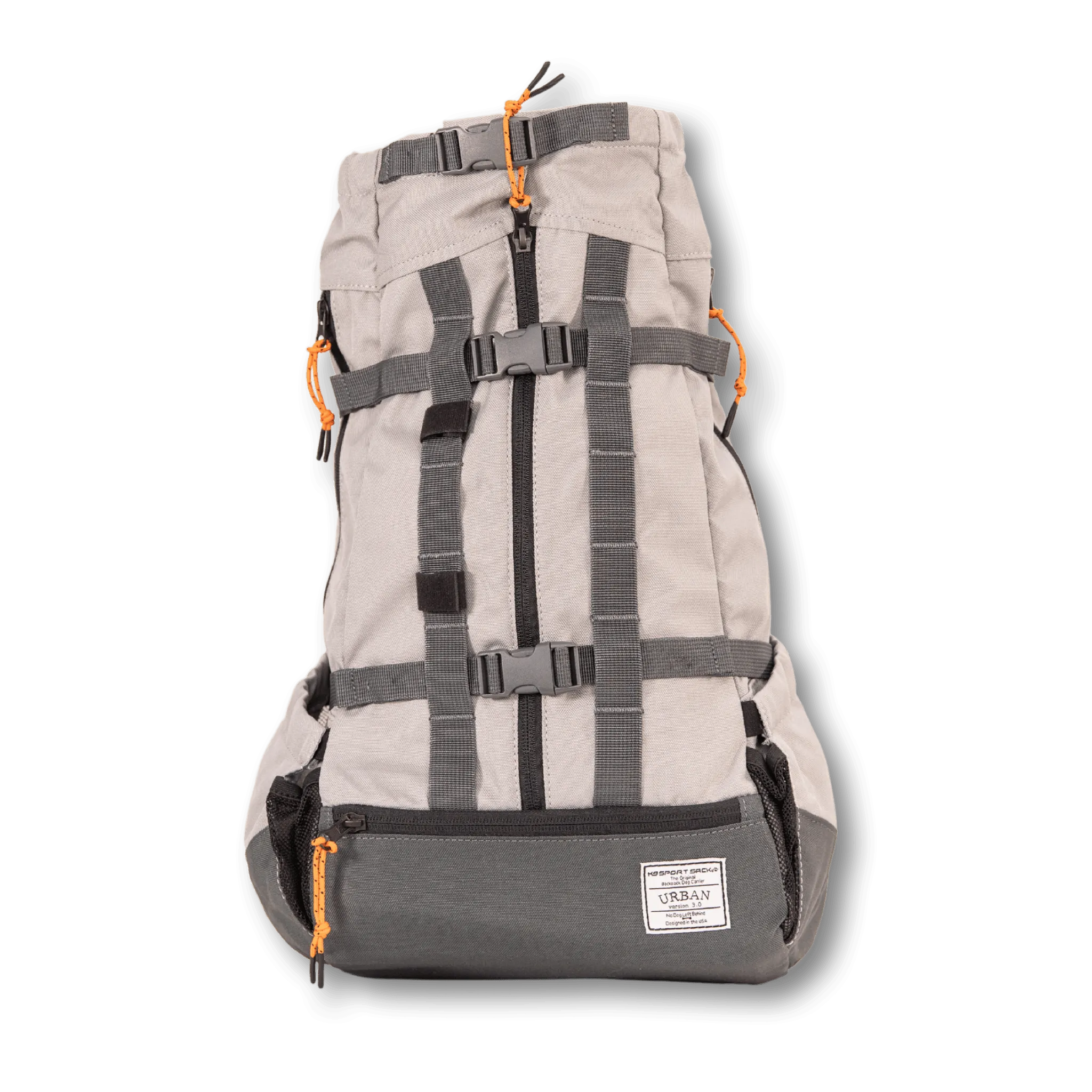 K9 Sports Sack | Urban 3 Dog Backpack | 4 Sizes | Concrete Grey