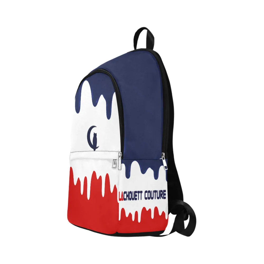 LACHOUETT BLUE DRIPPIN' LOGO Backpack