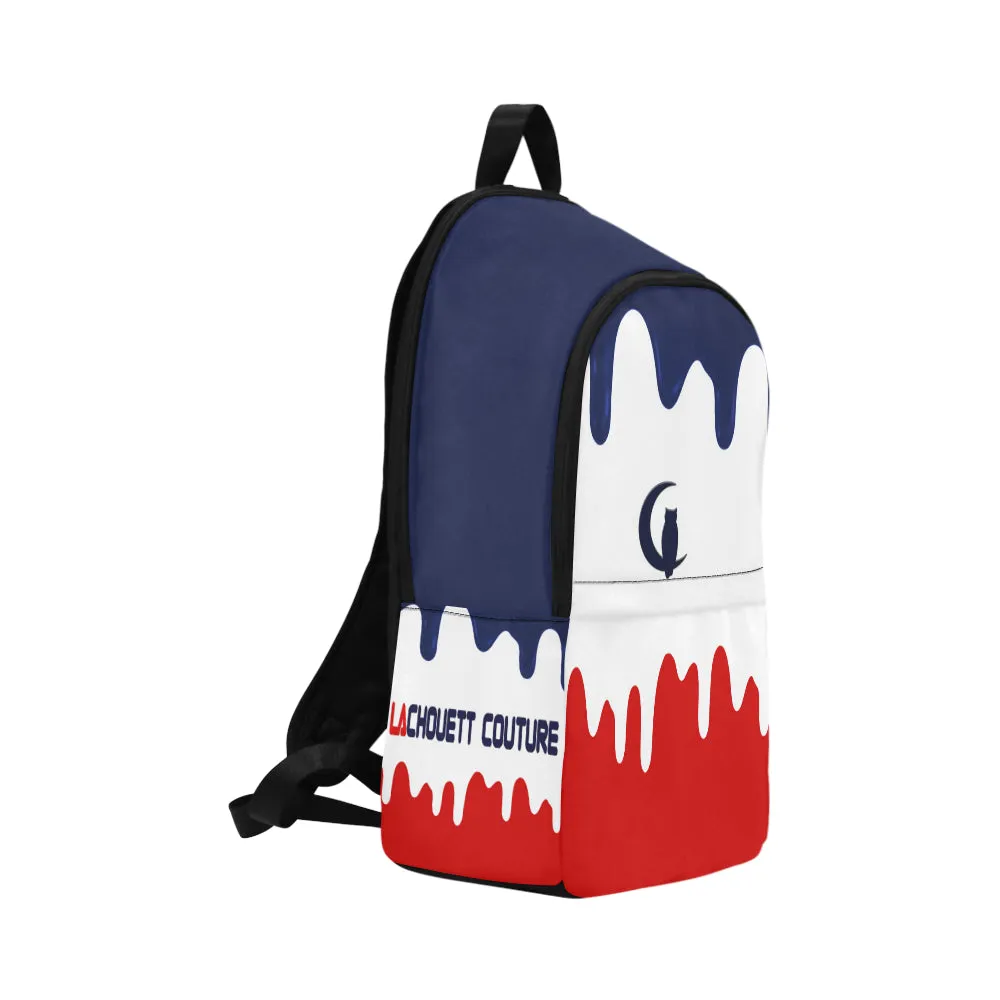 LACHOUETT BLUE DRIPPIN' LOGO Backpack