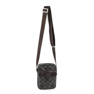 LOEWE Coated Canvas & Leather Crossbody