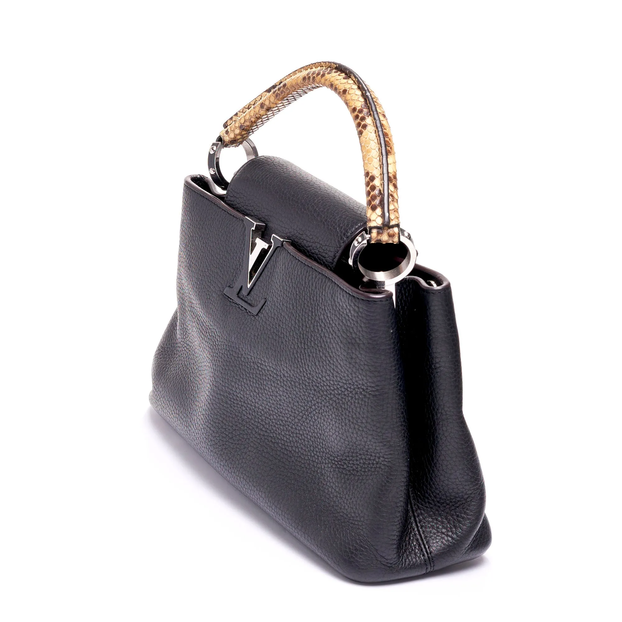 Louis Vuitton Capucines Black