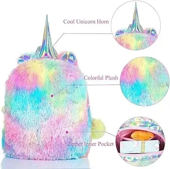 Magical Unicorn plush Backpack