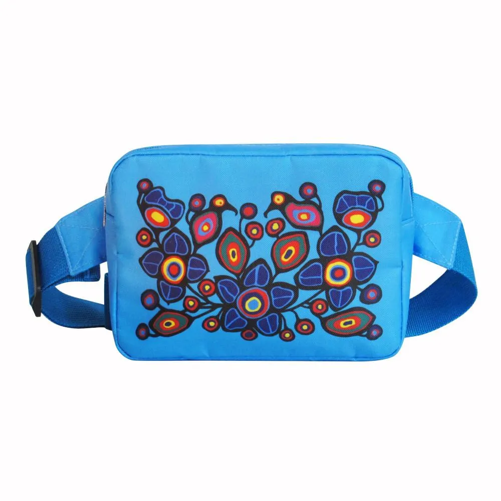 Oscardo Hip Pack - Norval Morrisseau: Flowers & Birds