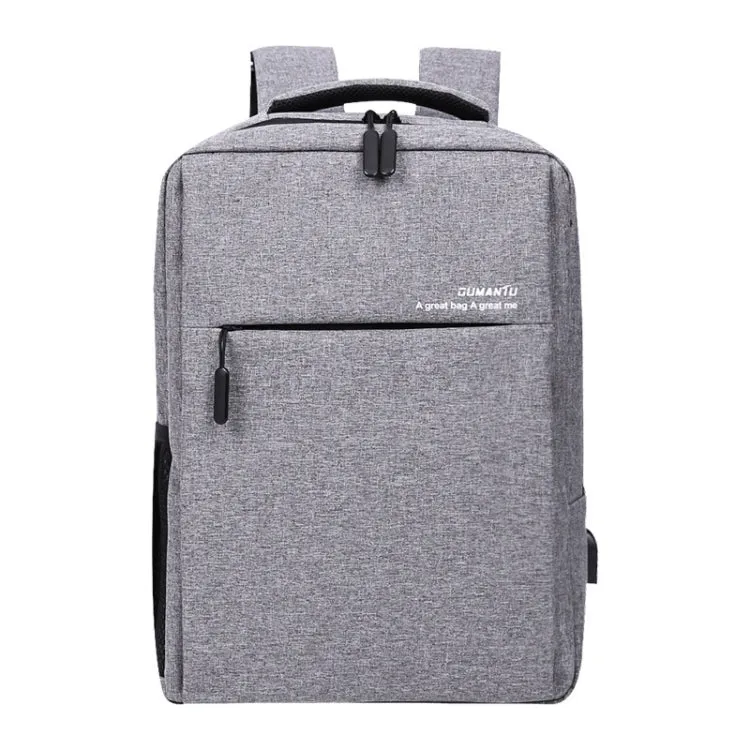 OUMANTU 9002-1 Shoulder Bag Laptop Computer Backpack(Gray)