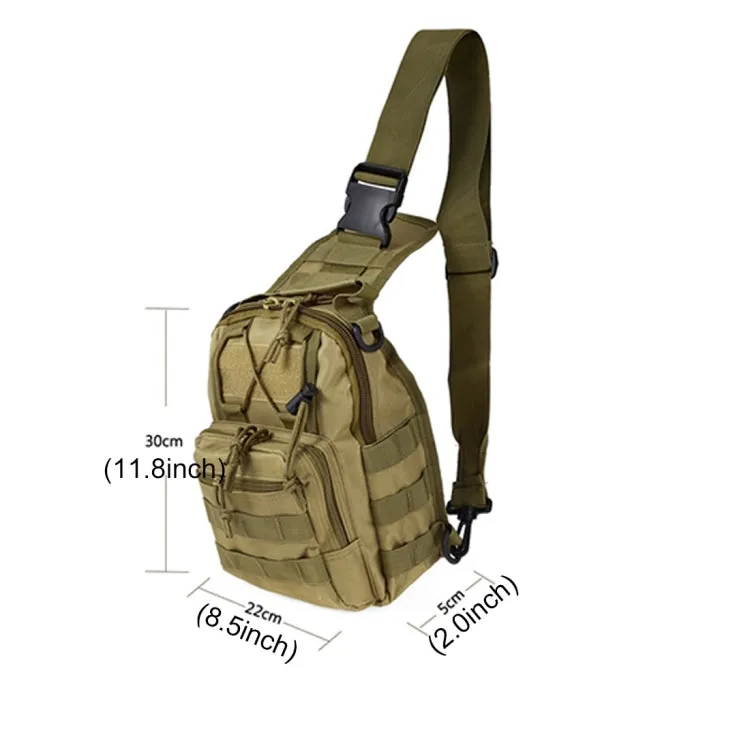 Outdoor Multipurpose Unisex 600D Militaryl Backpack Camping Hiking Hunting Camouflage Backpack Bag, Size: 30*22*5.0cm (Camouflage)