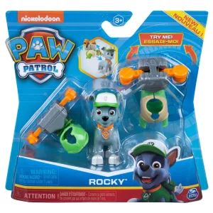 Paw Patrol Action Pack Pup Rocky With Backpacks