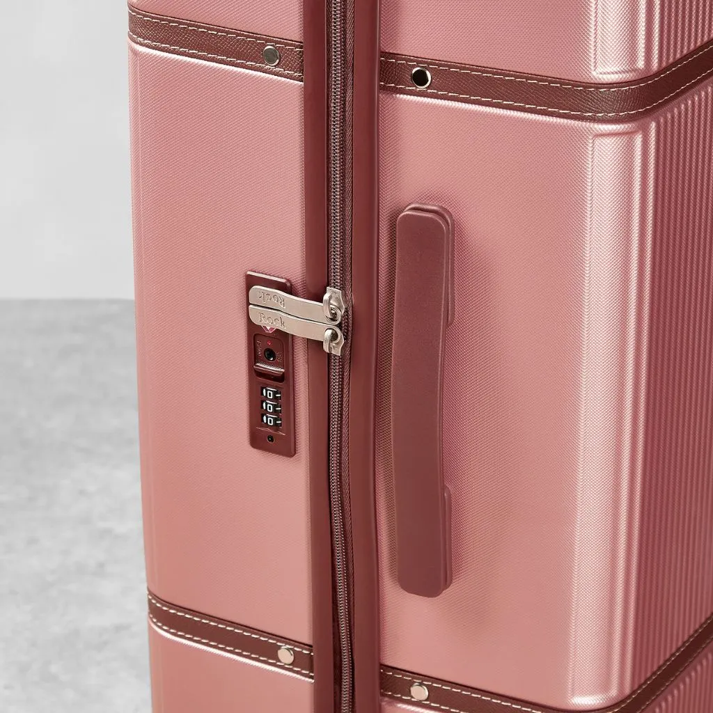 Rock Chelsea 63cm Medium Hardsided Luggage - Pink