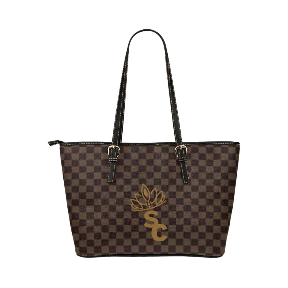 STILE CAPO QUEEN BROWN TOTE BAGE.