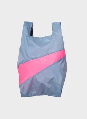 The New Shopping Bag Fuzz & Fluo Pink Medium