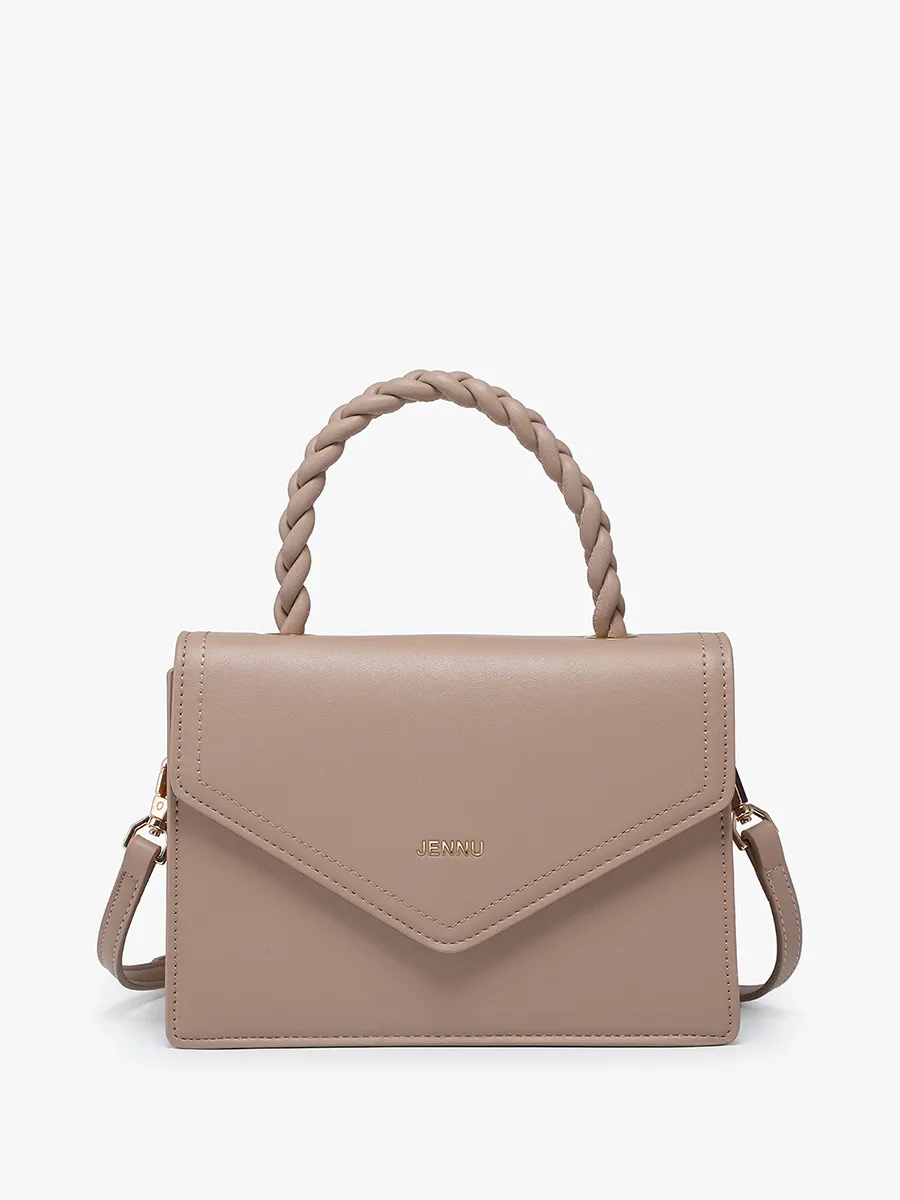 Tripp Braided Flapover Crossbody/Clutch