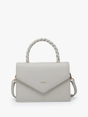 Tripp Braided Flapover Crossbody/Clutch