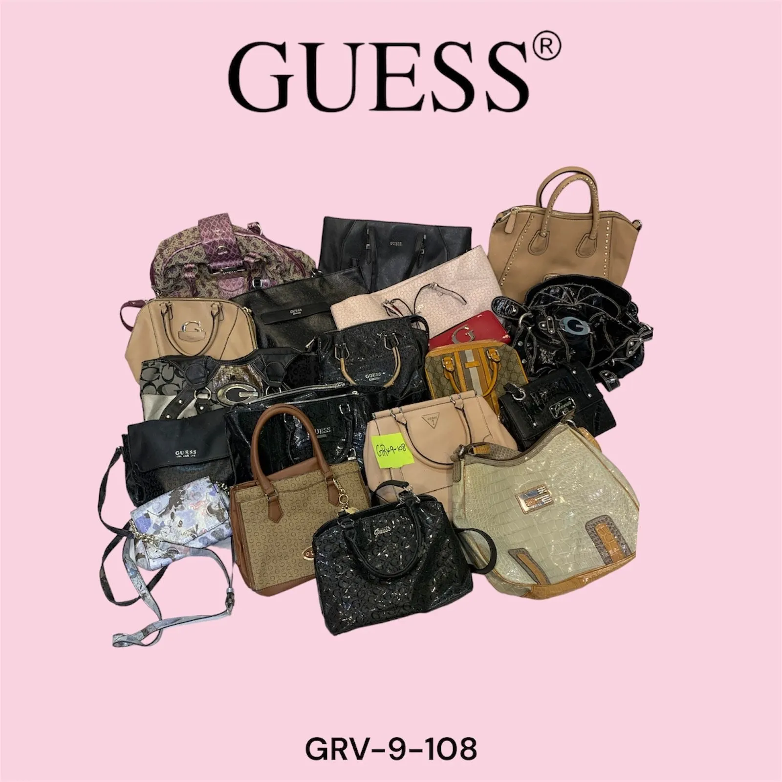 Y2K Guess Handbags – Bold, Stylish, and Effortlessly Chic(9-108)